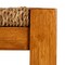 Hello Honey Willowbrook Solid Wood and Natural Woven Seagrass Rope Bar Stool
